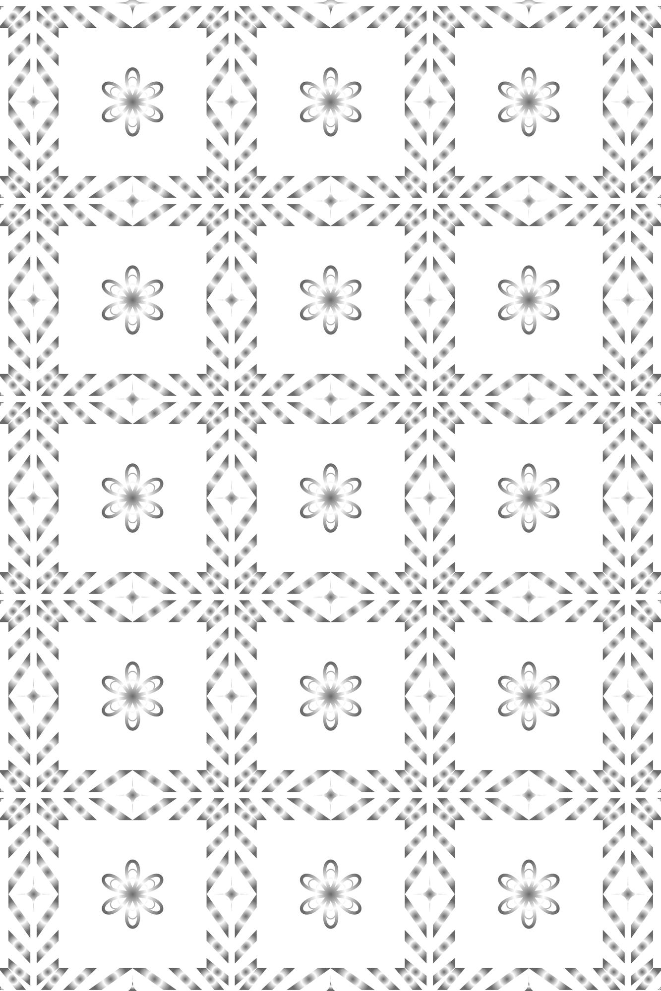 Mały wzór geometryczny haftowany ręcznie